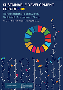 Omslag för rapporten SDG Index and Dashboards (2019)