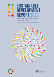 Omslag för rapporten SDG Index and Dashboards (2020)